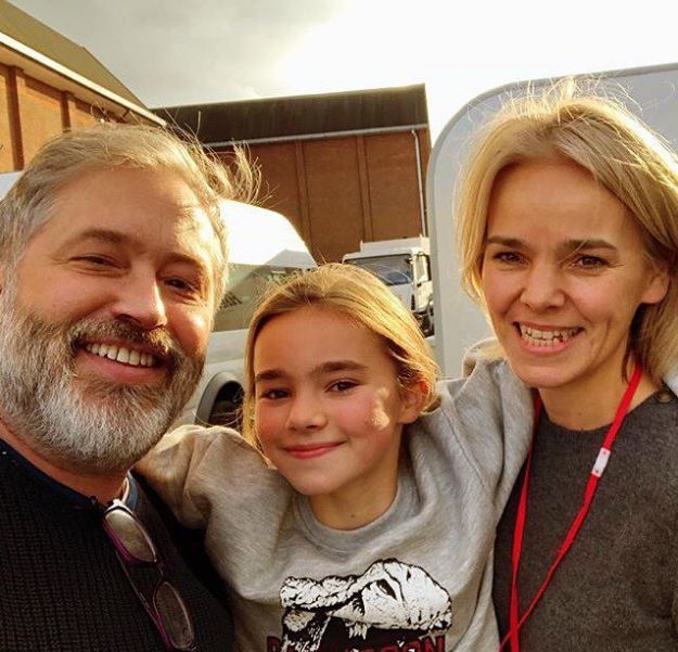 Sermon with her acting coach