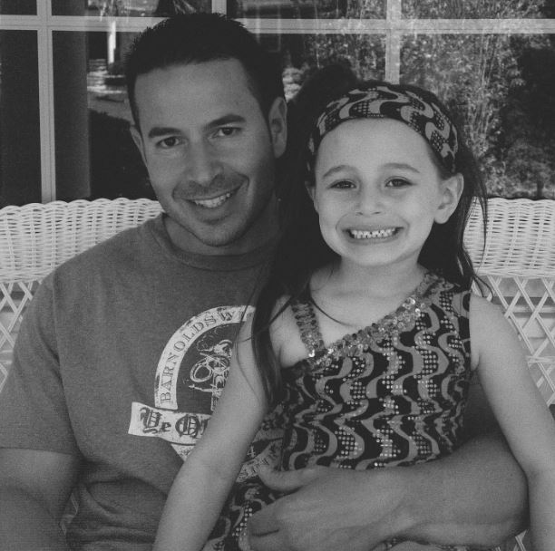 Sky with her dad