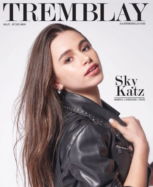 Skylar Jade Katz featured on various magazine covers