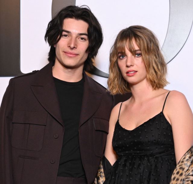 Spencer Barnett with his girlfriend