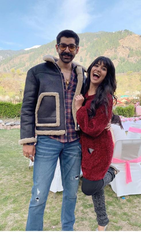 Surya Sharma and his fellow actress