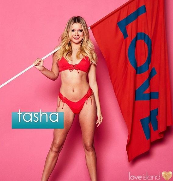 Tasha Ghouri appeared on Love Island