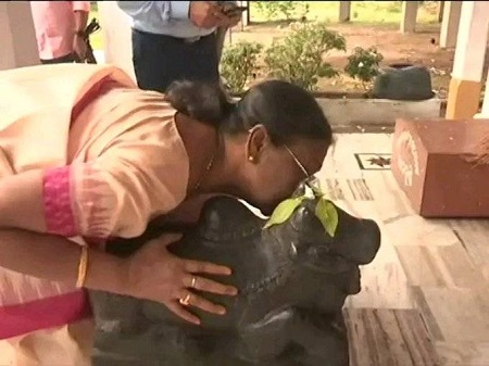 Tribal Woman Mrs. Draupadi Murmu