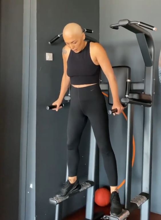 Vjosa Berisha did workout