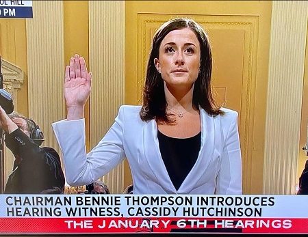 What did Cassidy Hutchinson disclose in her Testimony