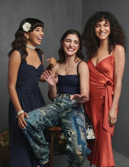 Yasmeen with her friends