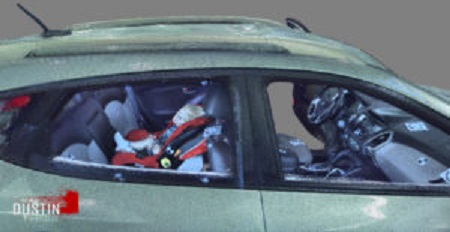 justin rose Harris car