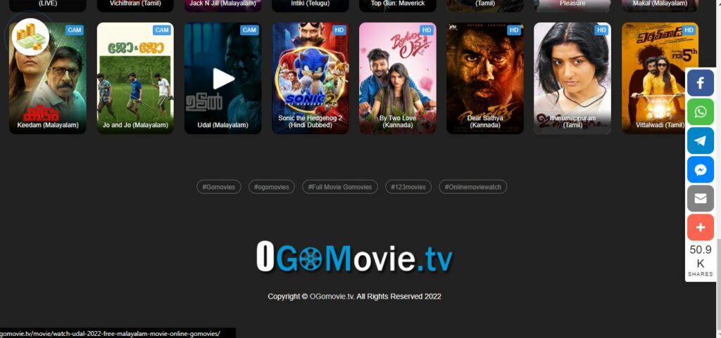 categories of ogomovies