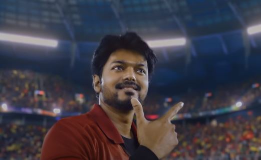 Actor Joseph Vijay Chandrasekhar played dual role of Michael Rayappan and Rayappan