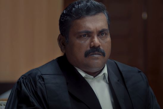 Actor Kaali Venkat as Indrans Kaliyaperumal