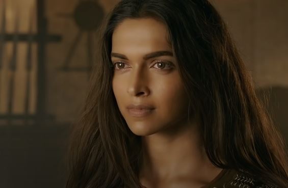 Actress Deepika Padukone as Mastani