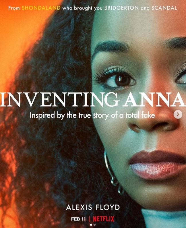 Alexis appeared in the series Inventing Anna