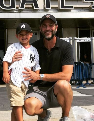 Andrew and his son