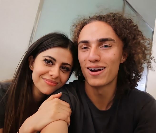 Azra Bajrami with Jordi van den Bussche