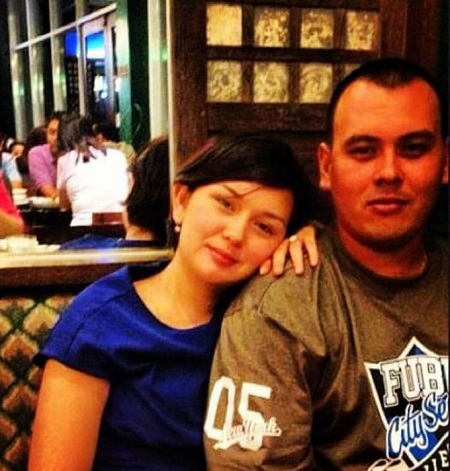 Beauty Gonzalez old picture with her brother