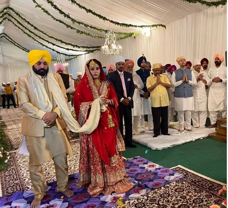 Bhagwant Mann New Spouse Doctor Gurpreet Kaur