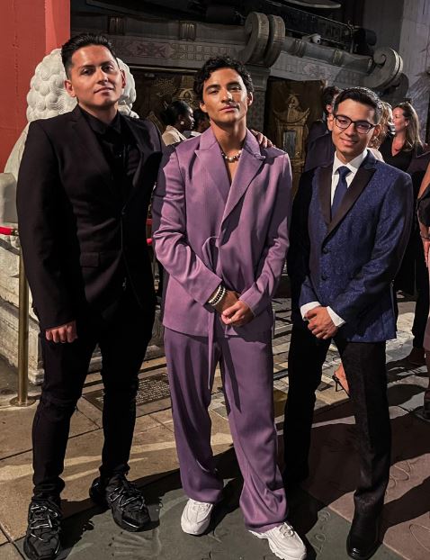 Brandon Perea and his brother