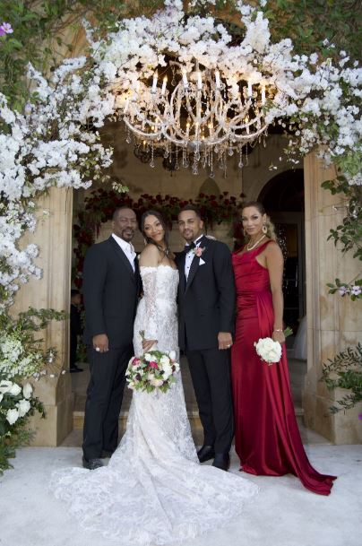 Bria Murphy's wedding photo