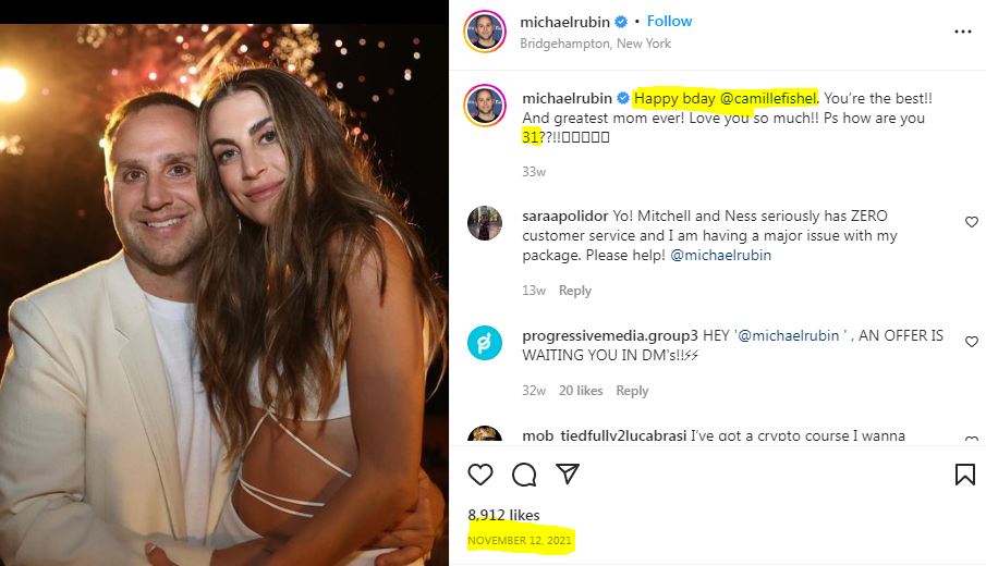 Camille Fishel birthday
