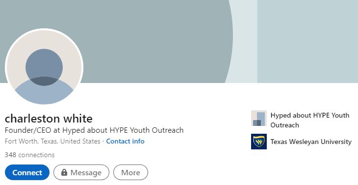 Charleston's LinkedIn account