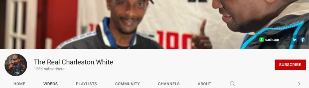 Charleston's Youtube channel
