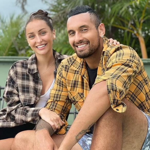 Chiara with Nick Kyrgios