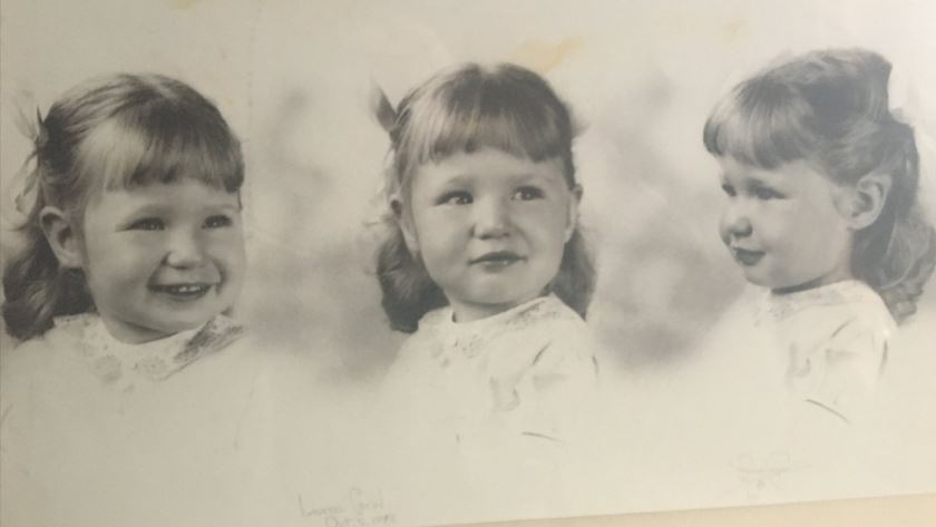 Childhood images of Lauren
