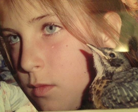 Childhood photo of Scout LaRue Willis