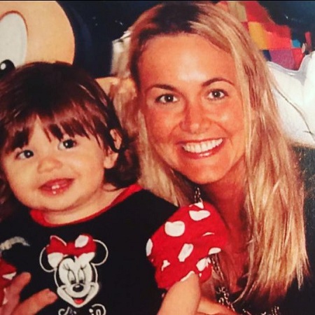Childhood picture of Kai Trump with her other Vanessa Trump