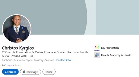 Christos Kyrgios Career- Fitness Expert