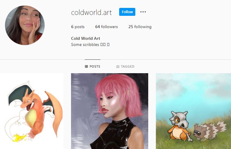 Cold World Art by Chiara Passari
