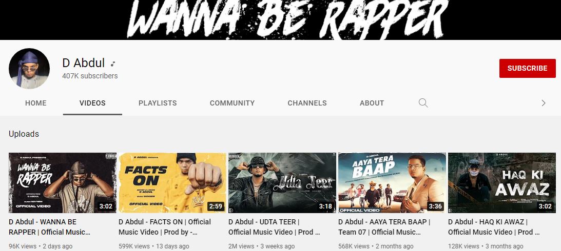 Abdulo Rappare D Abdul (Rapper) Wiki, Biography, Age, Height, Parents, Net worth ...