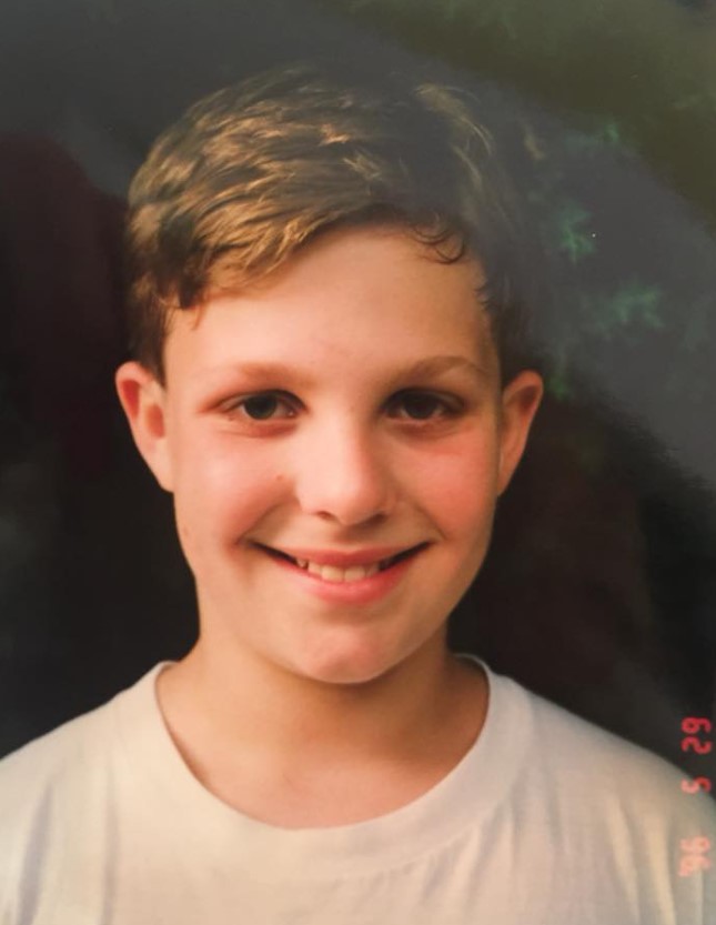 David Perlow childhood image