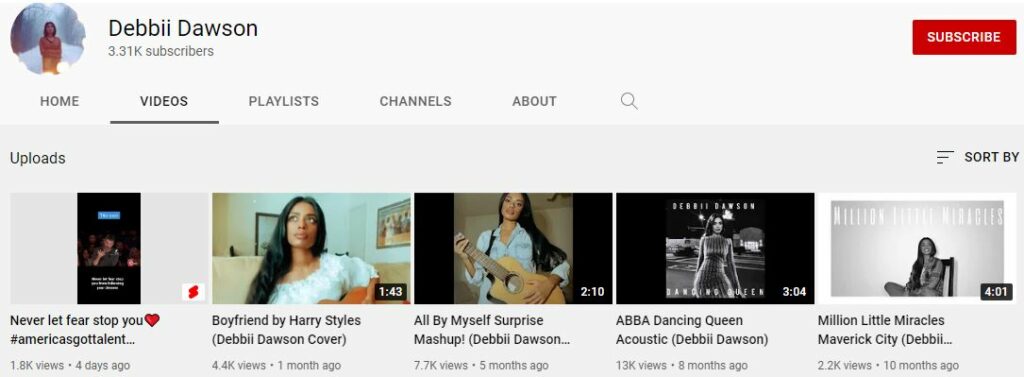 Dawson's Youtube channel