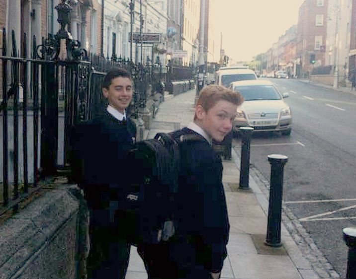 Jack Keating pictured during his school days
