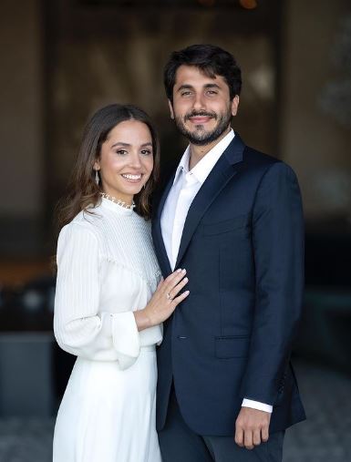 Jameel and his fiancée Princess Iman bint Abdullah