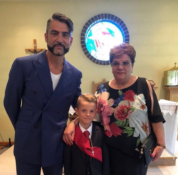Jimmy with his mother Iuvina Barba