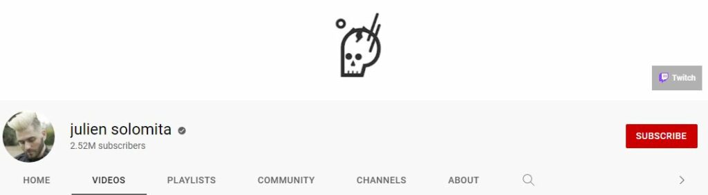 Julien's Youtube channel