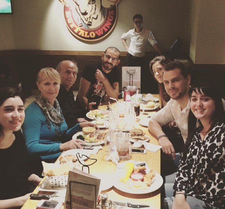 Karim Kamoun and her family members