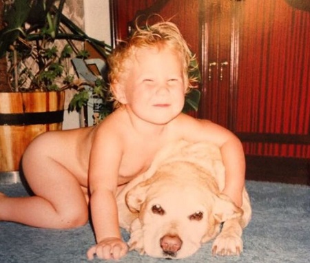 Kate Ferdinand childhood picture