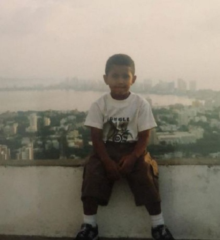 Kevin Mejia childhood picture