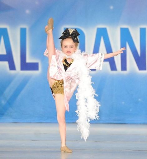 Kingston is a professional dancer