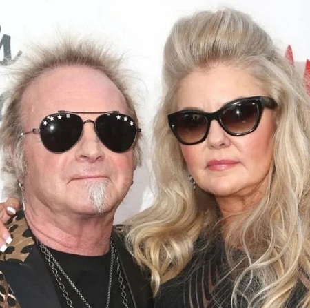Linda Kramer with her husband