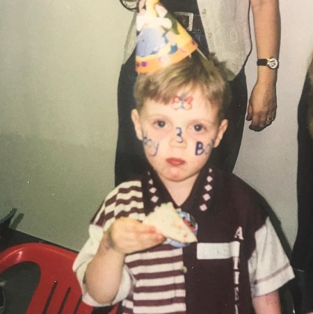 Luke Kidgell childhood picture