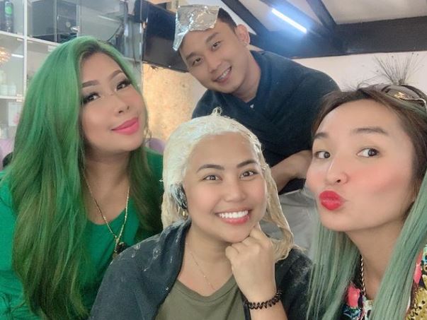 Madam with her friends