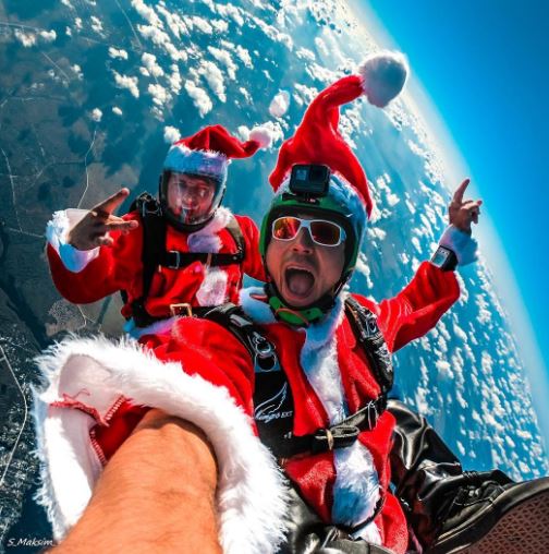Maxim was a skydiver