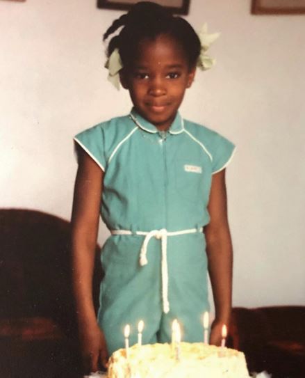 Nadège St-Philippe childhood image