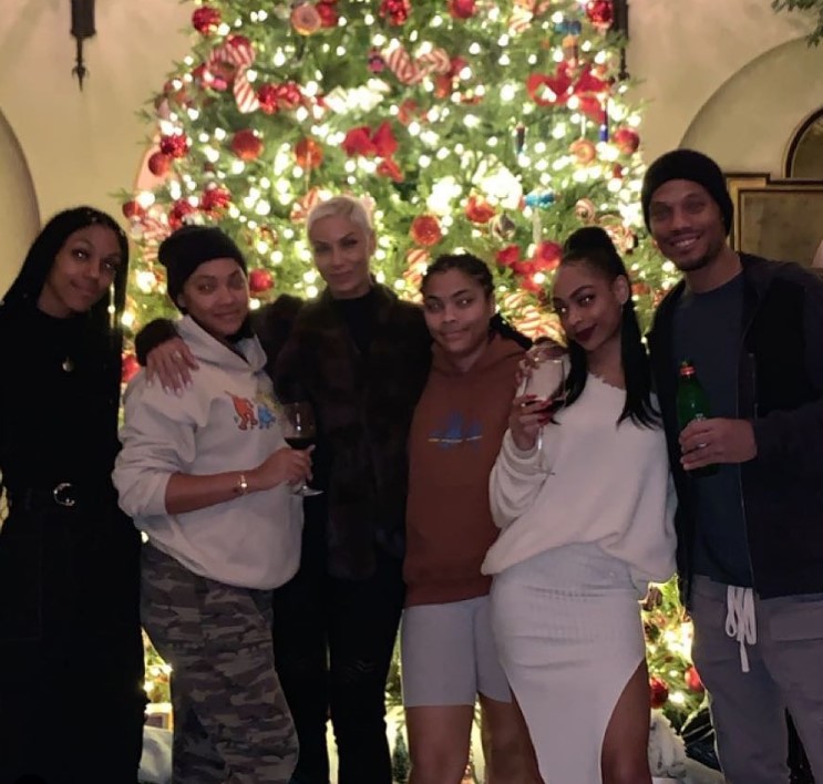 Nicole Mitchell Murphy with her son and daughters