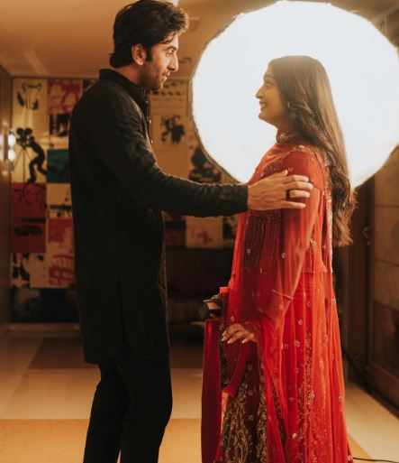 Niharika Nm with Ranbir Kapoor