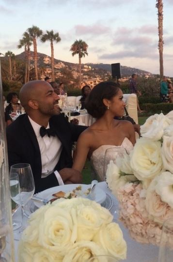Olu and Misty Copeland's wedding photo